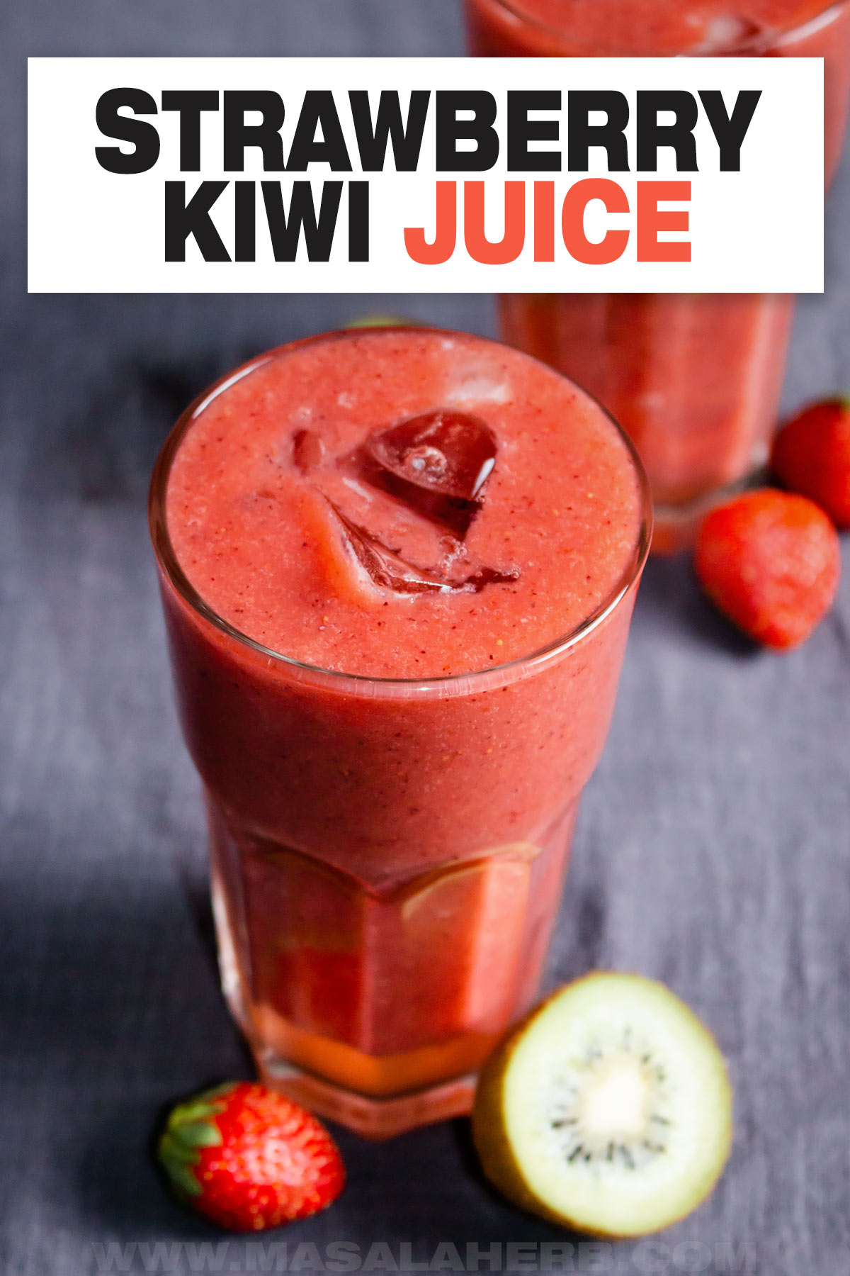 Strawberry Kiwi Juice Recipe cover image