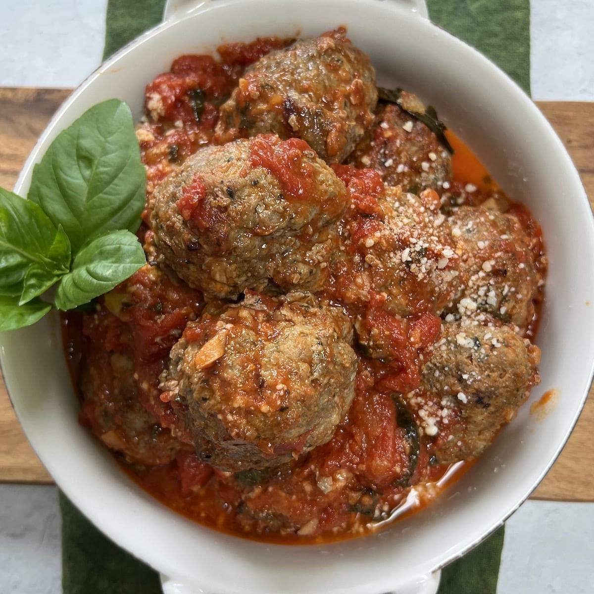 Italian Pan Fried Meatballs