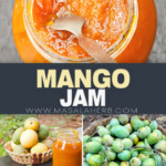 French Mango Jam Recipe pin picture