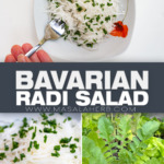 Bavarian Radi Salad Recipe pin picture