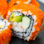 Boston Roll Sushi close up