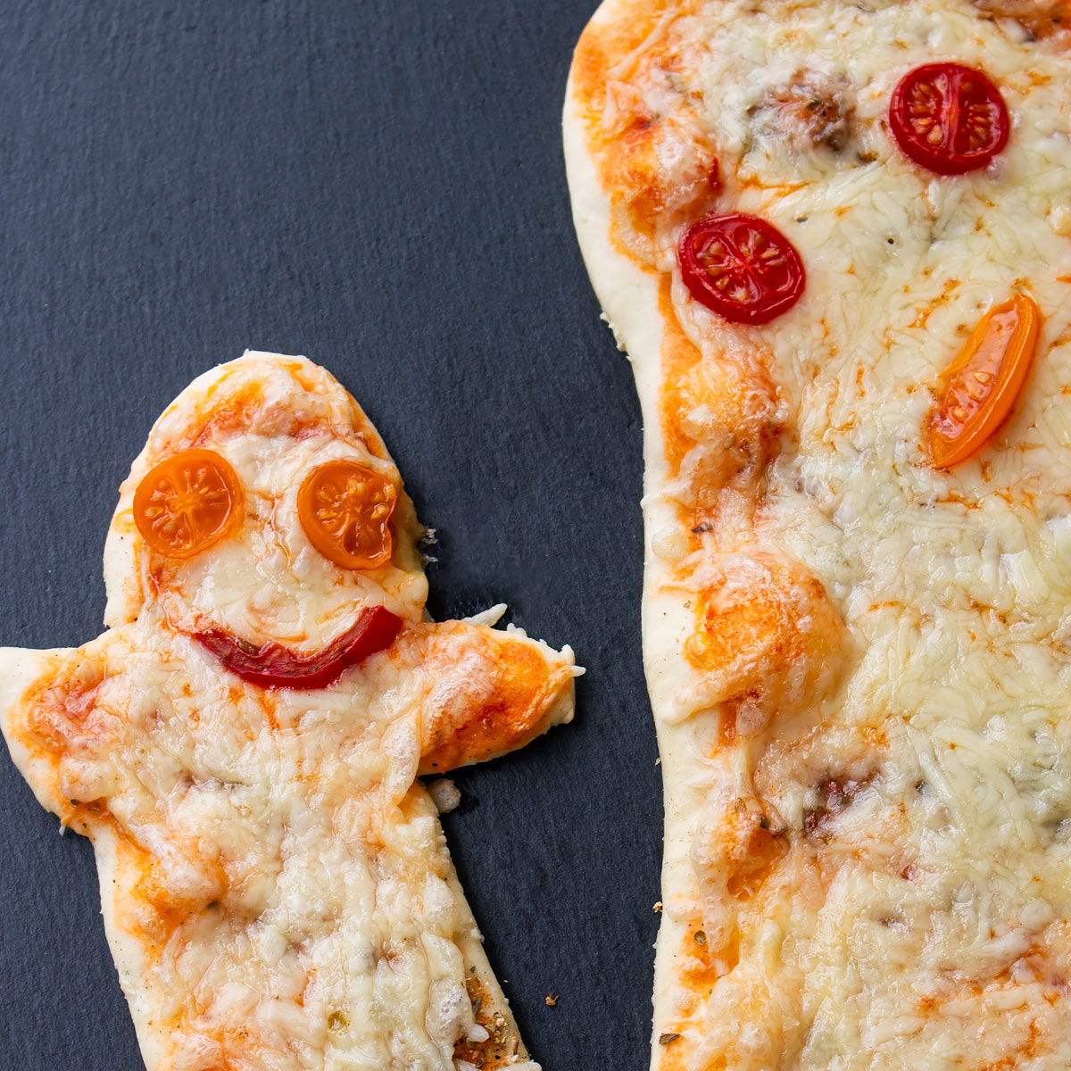 fun shaped halloween pizza