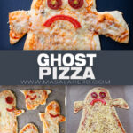 Halloween Ghost Pizza pin picture