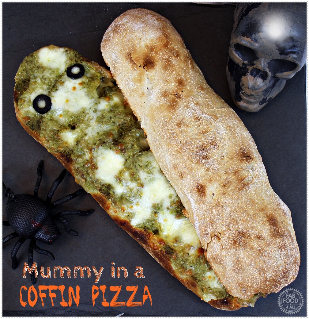 Mummy in a Coffin Pizza