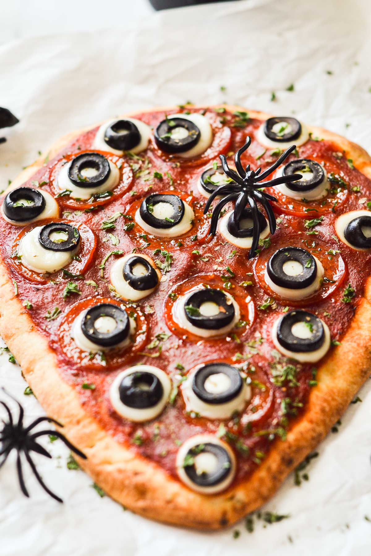 Monster Eyeball Pizza