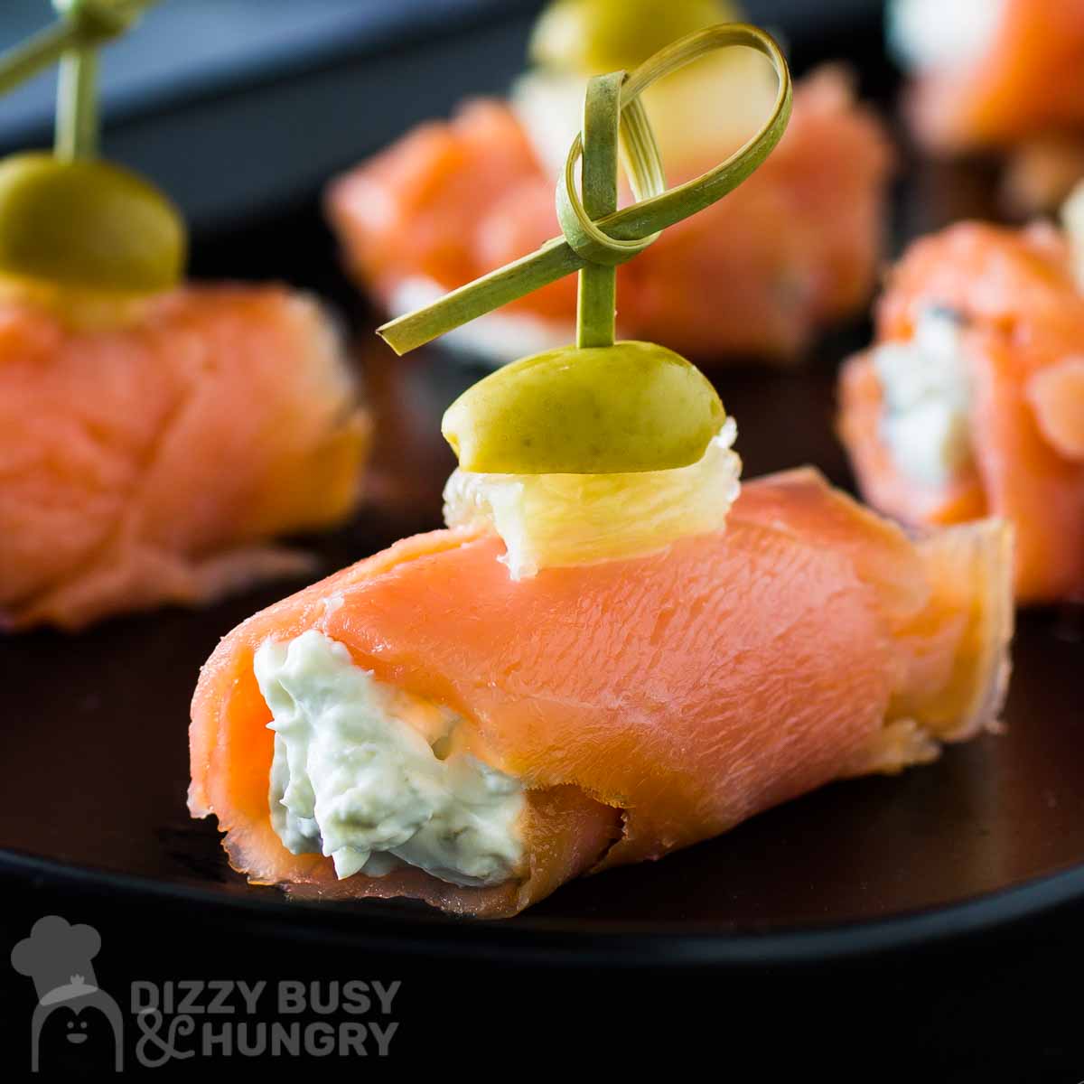 Smoked Salmon Bite Picks