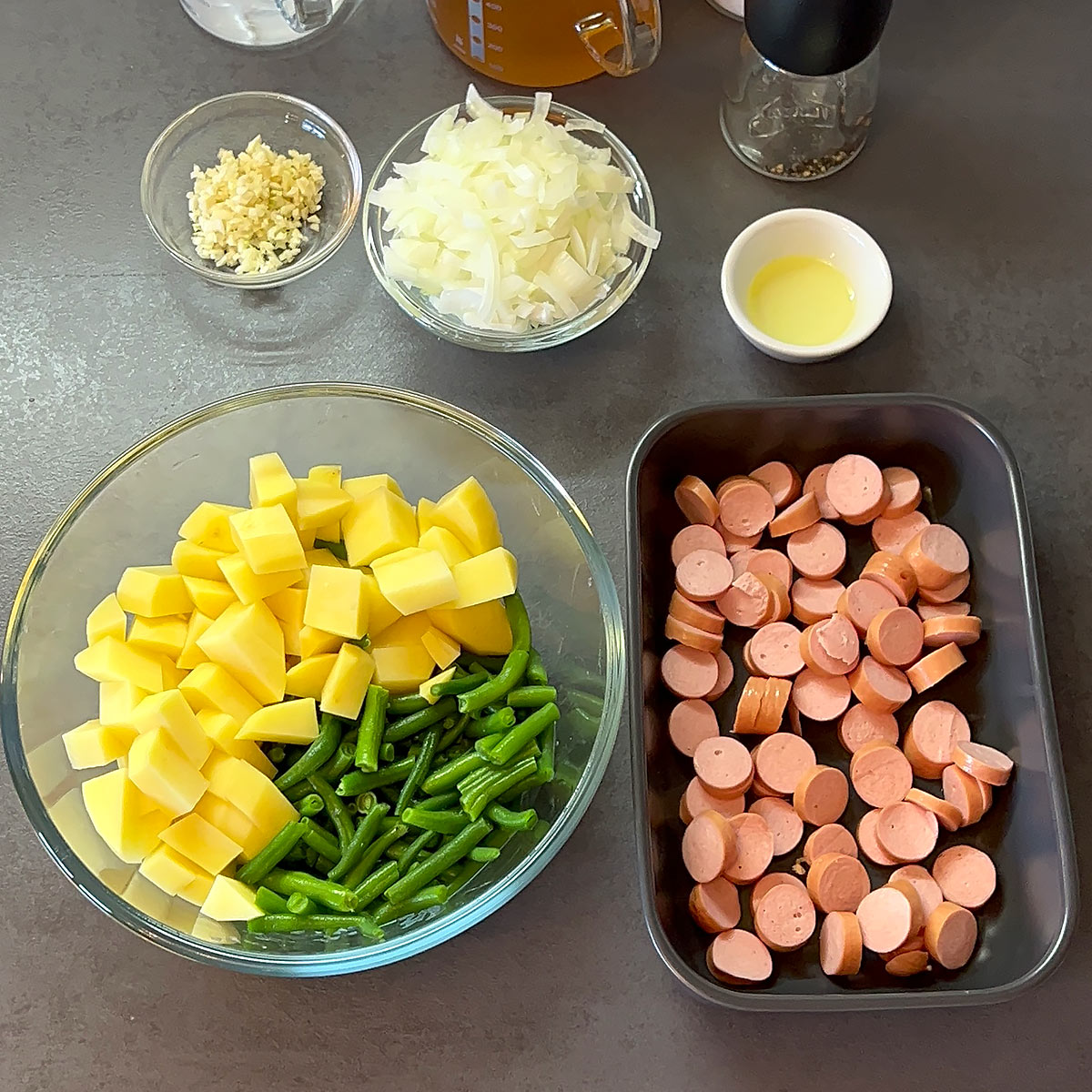 prep ingredients