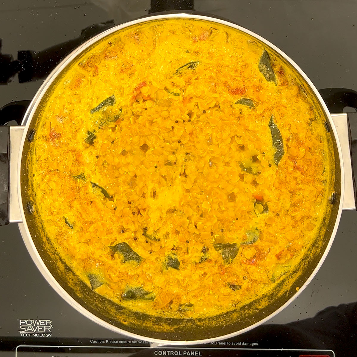 reduce Masoor Dal to desired consistency