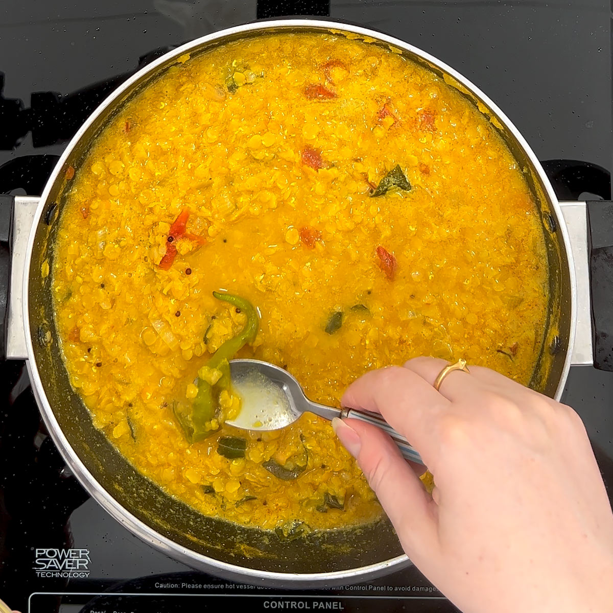 take out green chili