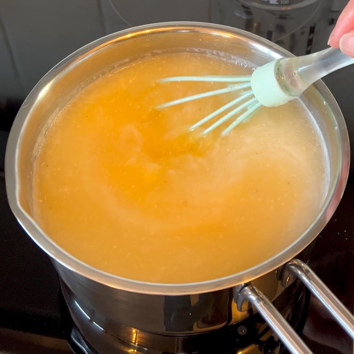 polenta will thicken