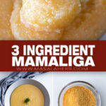 3 Ingredient Mămăligă Recipe (Romanian Polenta) pin