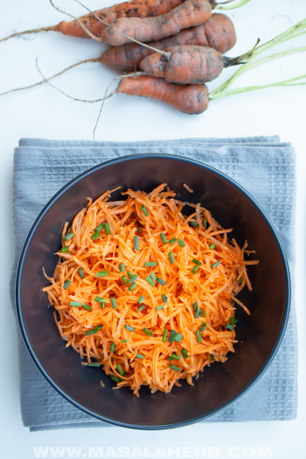 Carrot Salad with Garden Fresh Carrots