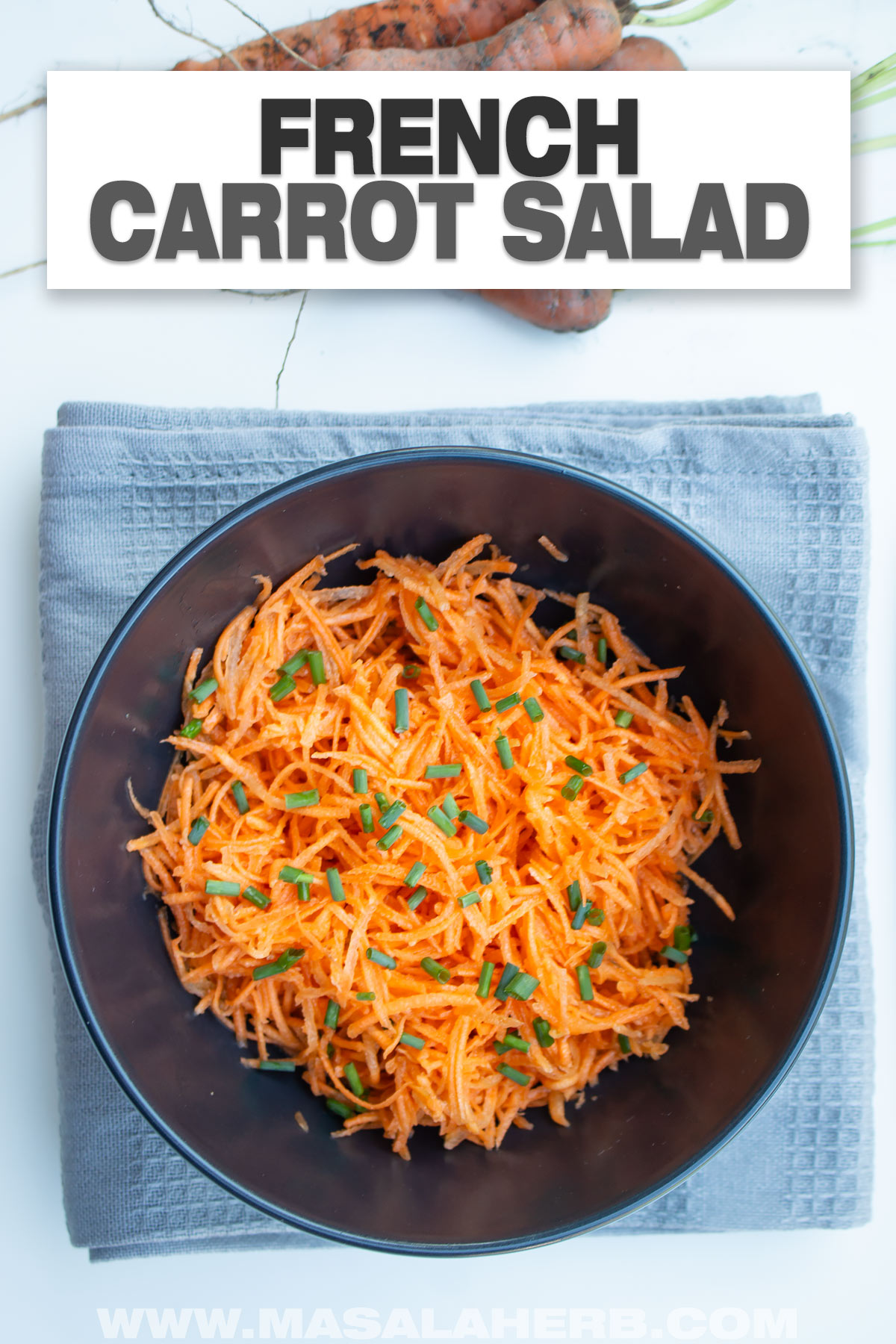French Carrot Salad Recipe cover