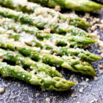Skillet Parmesan Garlic Asparagus