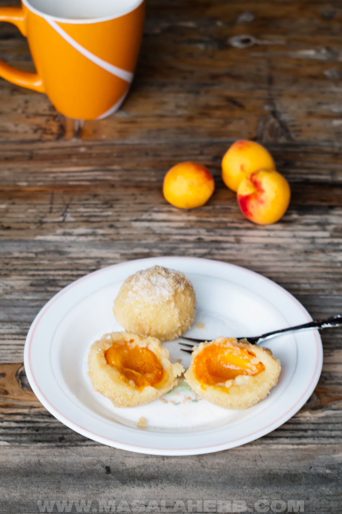 Apricot dumplings recipe
