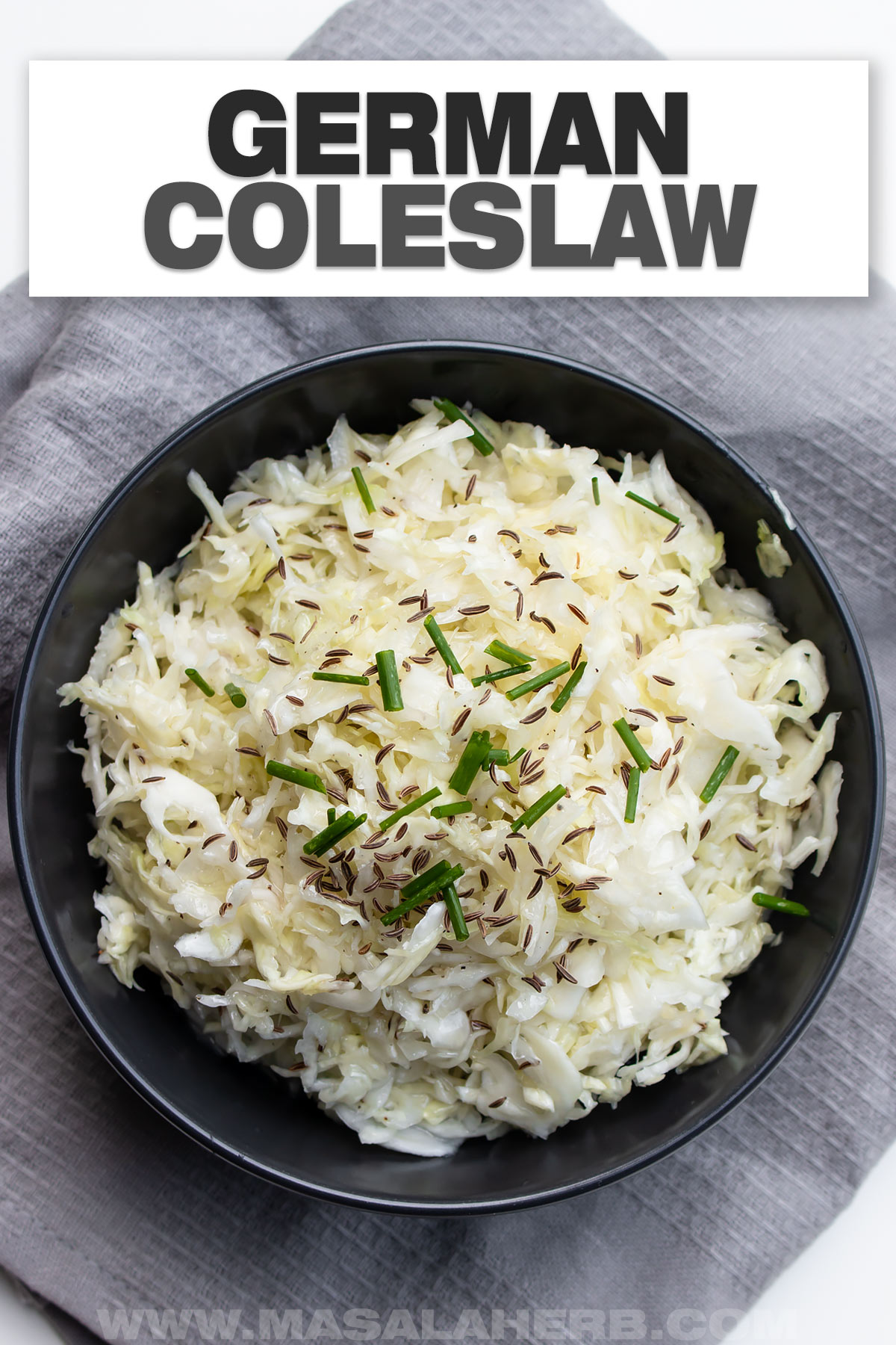 German Coleslaw Recipe cover