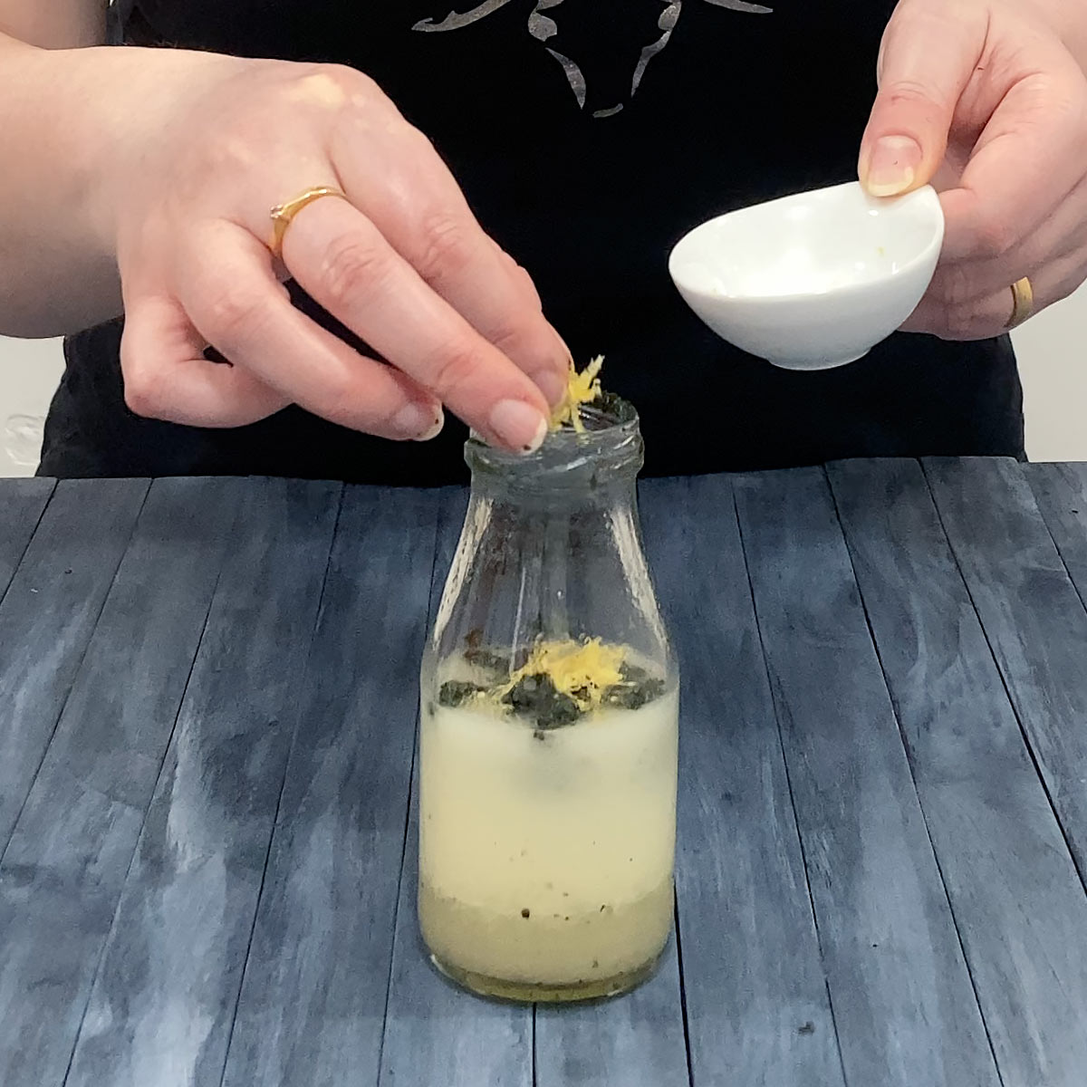 add lemon zest