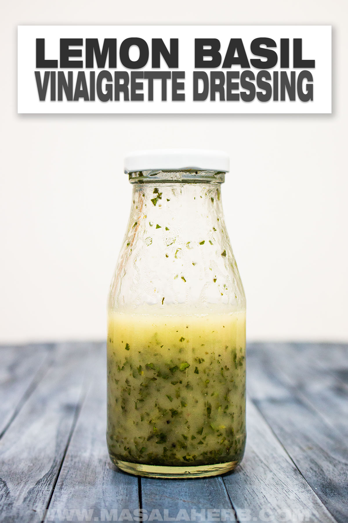 Lemon Basil Vinaigrette Dressing cover