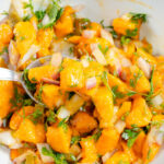 close up Mango Pico de Gallo Recipe