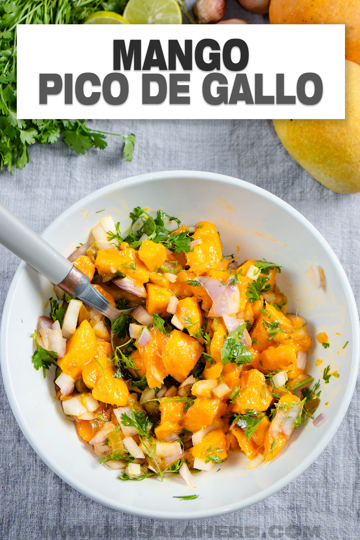 Mango Pico de Gallo Recipe cover