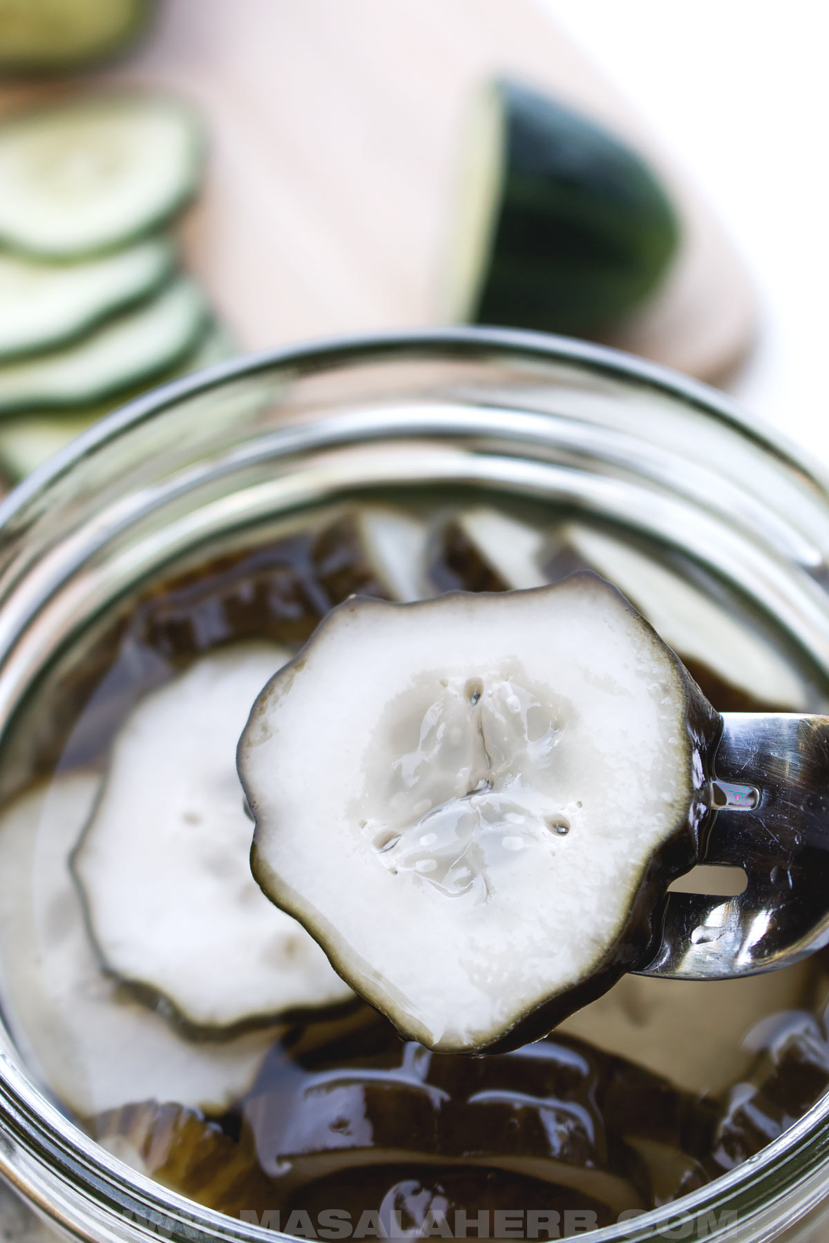 Pickled Cucumber sliced