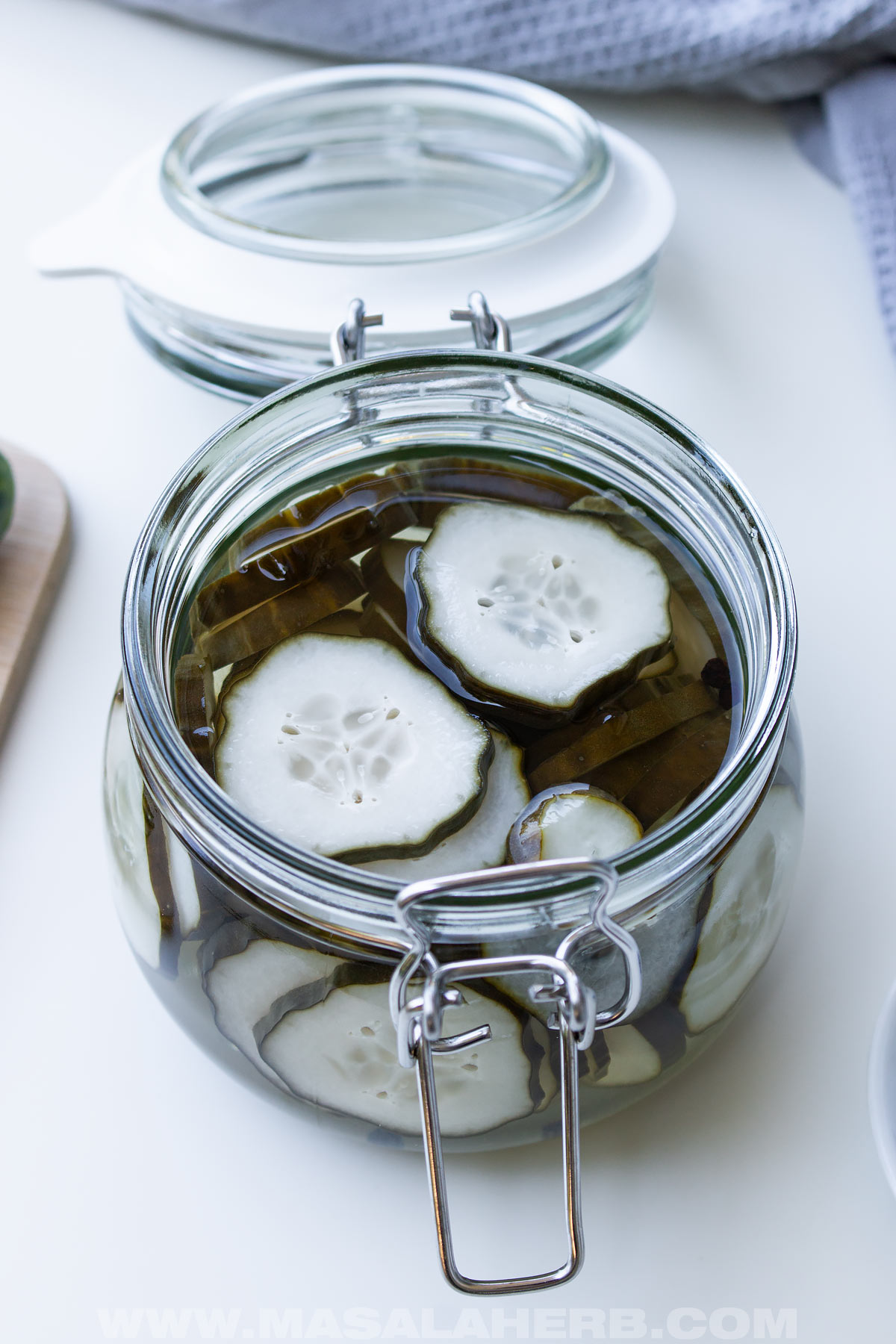 refridgerator Pickled Cucumber Slices