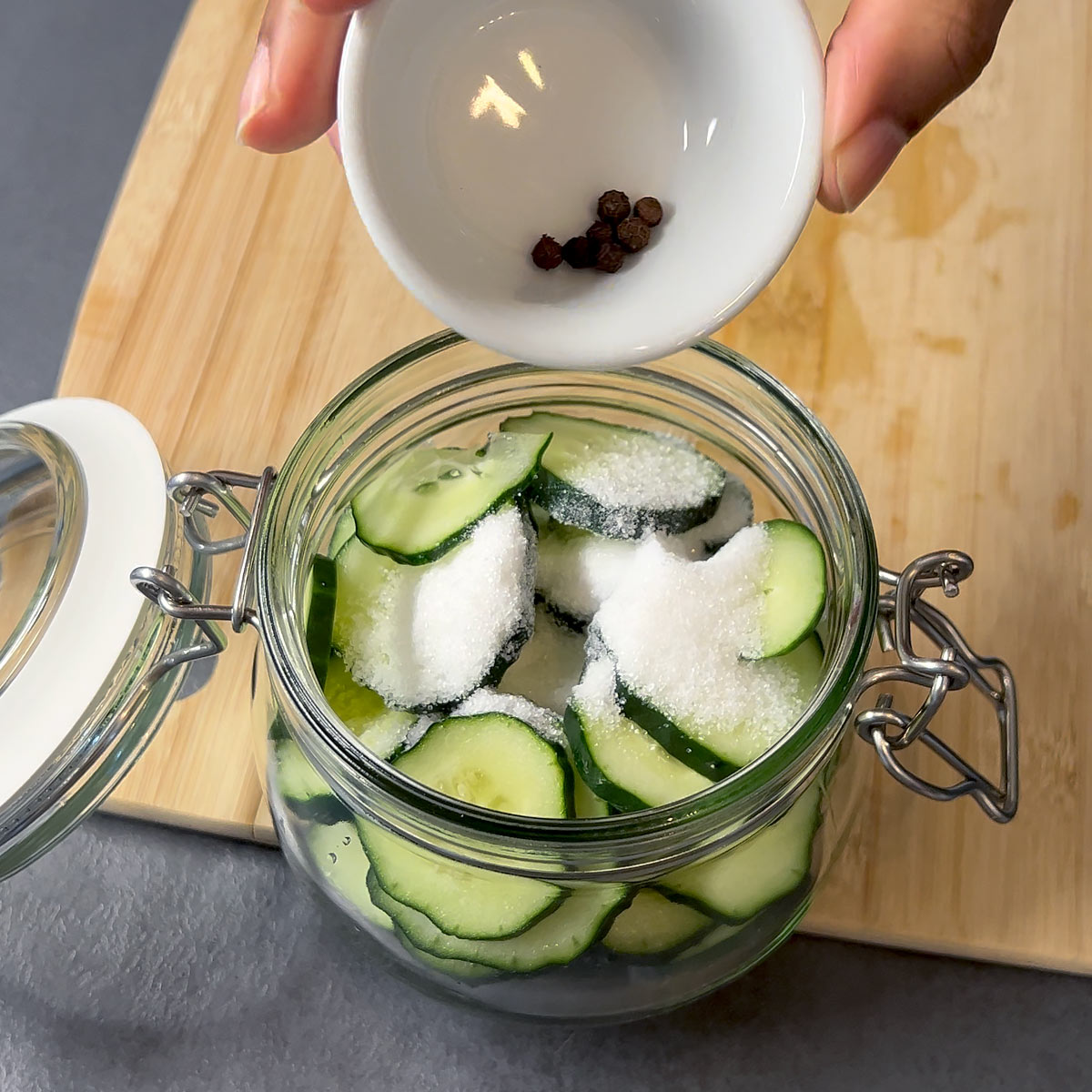 add spices or herbs (optional)