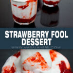 Strawberry Fool Dessert Recipe pin