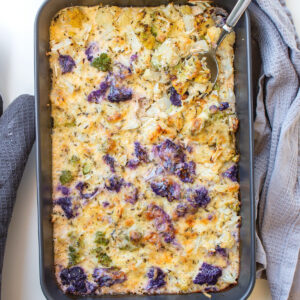 Cauliflower Casserole (Dump & Back)