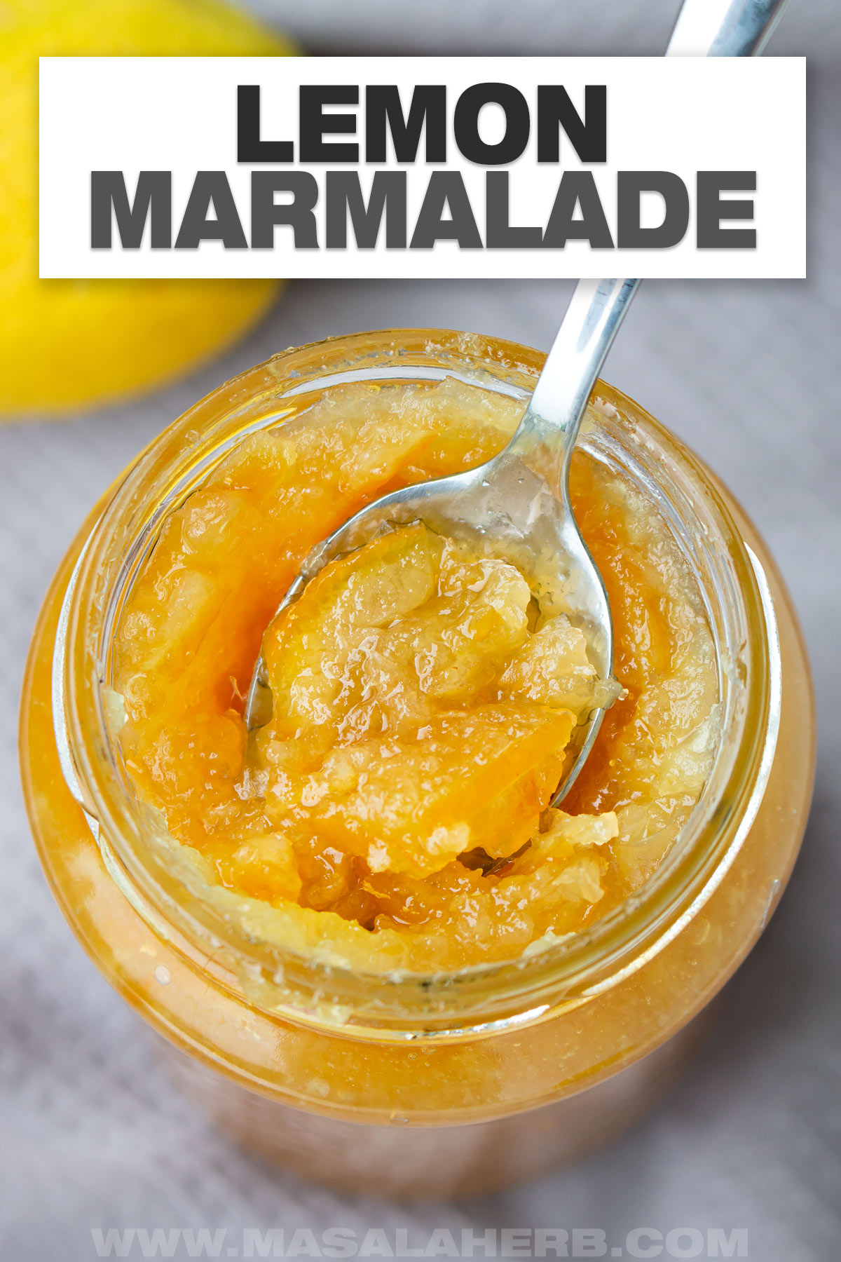 Lemon Marmalade Recipe cover