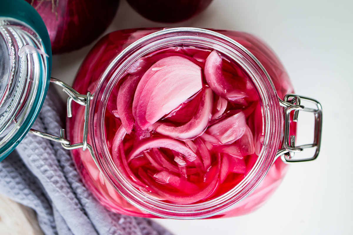 refrigerator pickled red onion