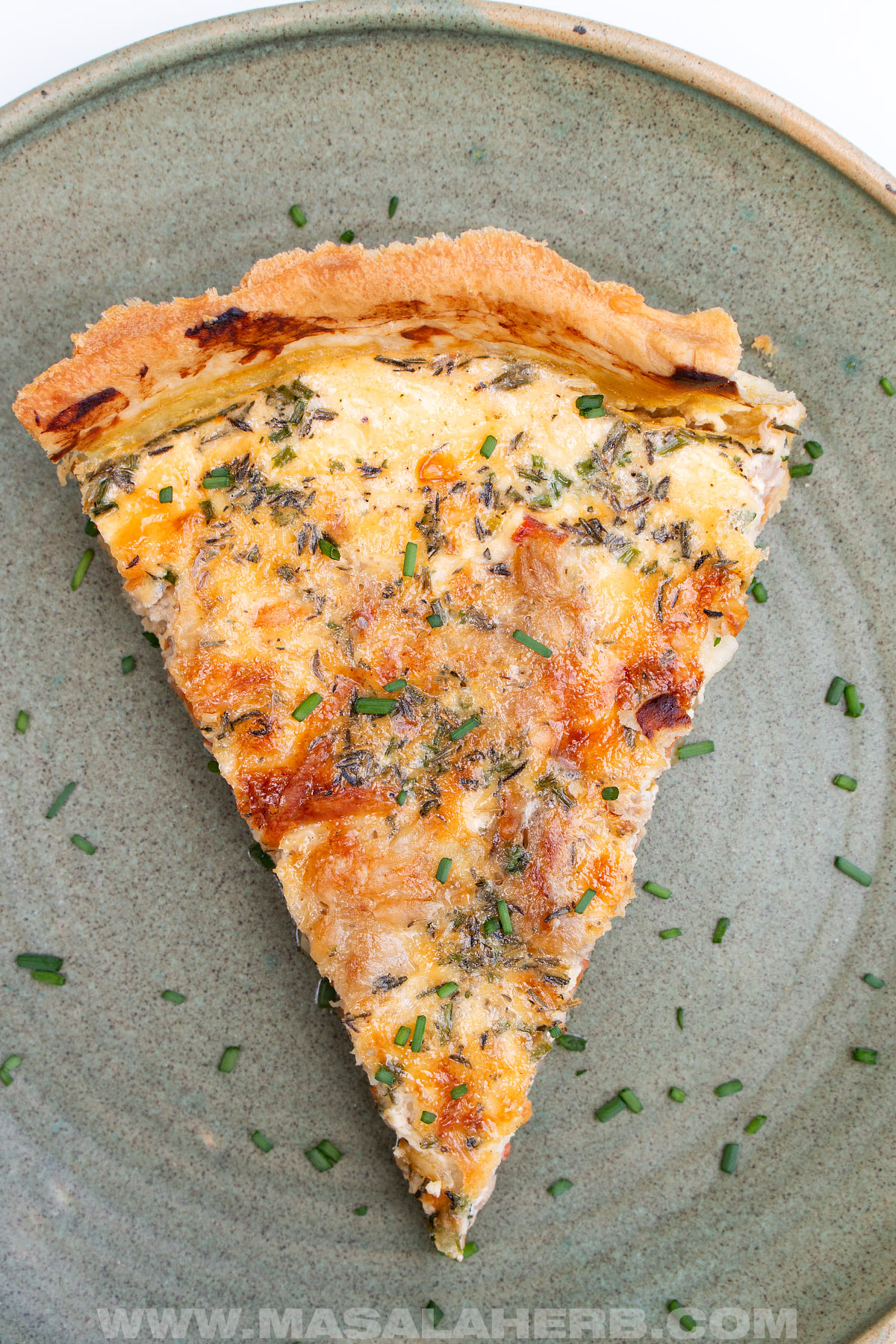 slice of french tart