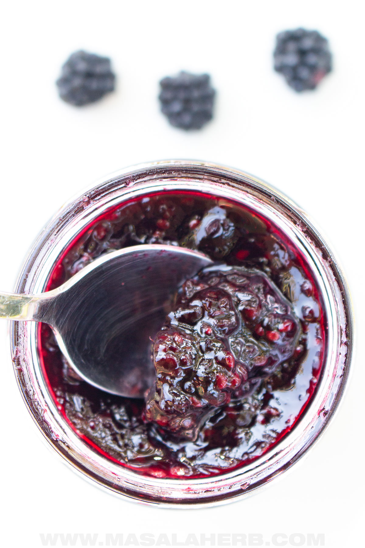 homemade blackberry jam