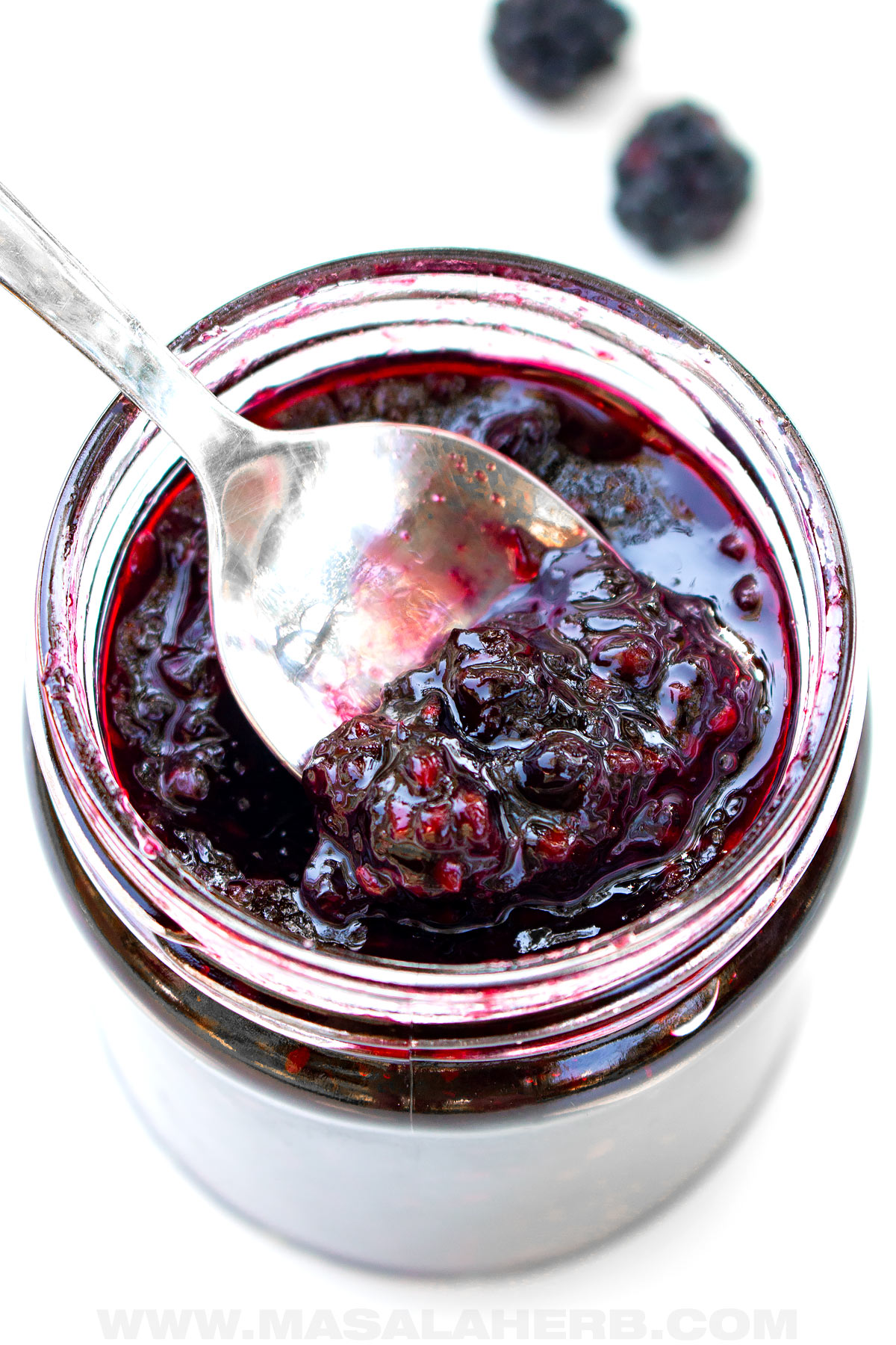 French blackberry jam