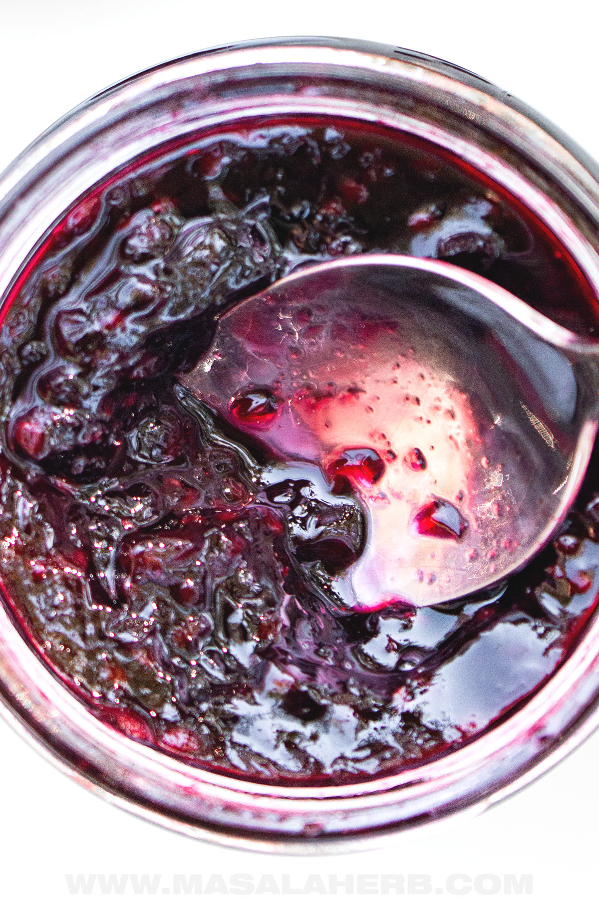 blackberry jam made from scratch