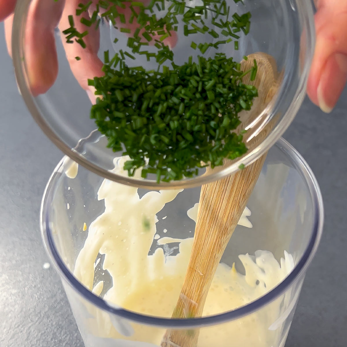 add chives