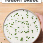 Garlic Greek Yogurt Sauce Recipe cover