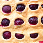 German Plum Sheet Cake
