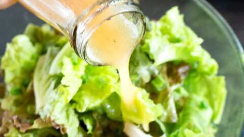 Simple Green Salad with Vinaigrette Recipe