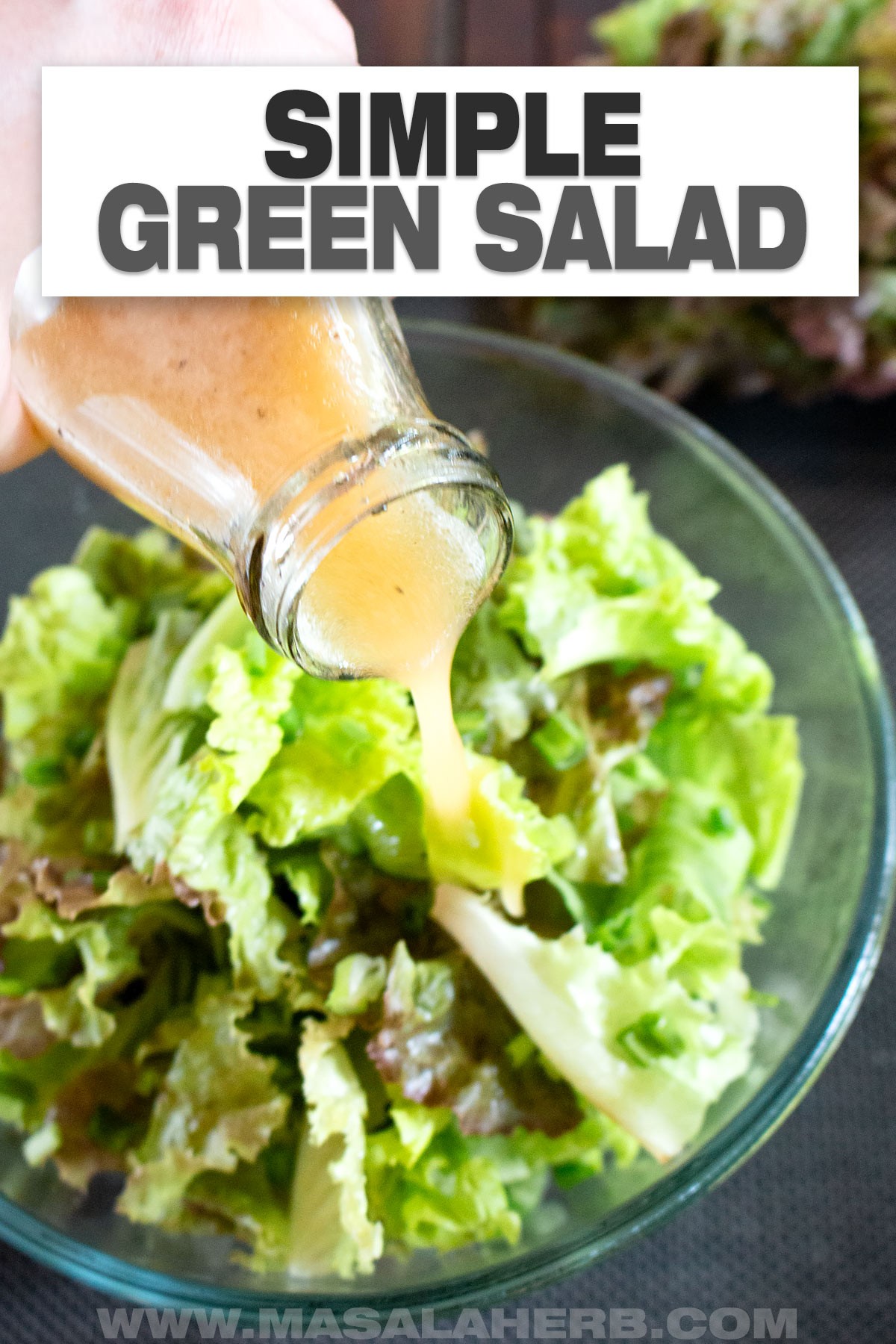 Simple Green Salad with Vinaigrette cover