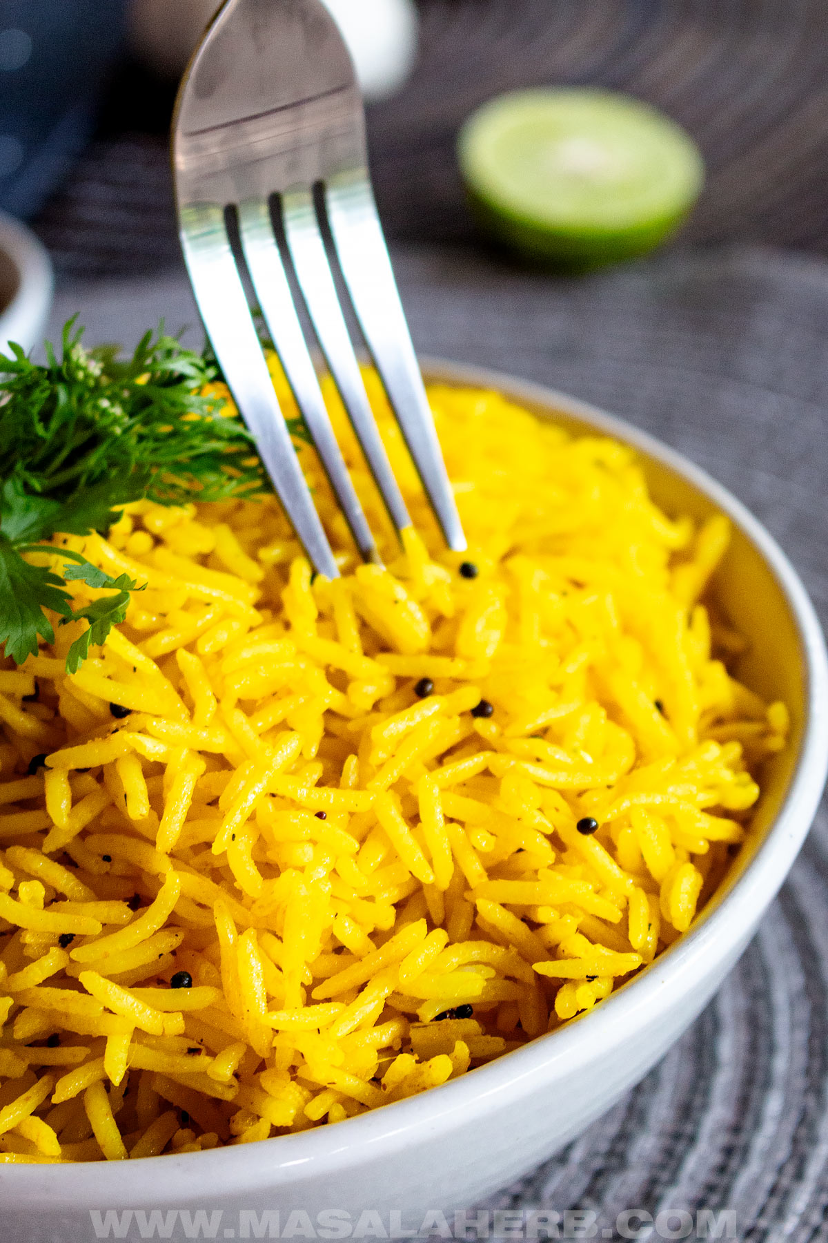 Lemon Rice without nuts