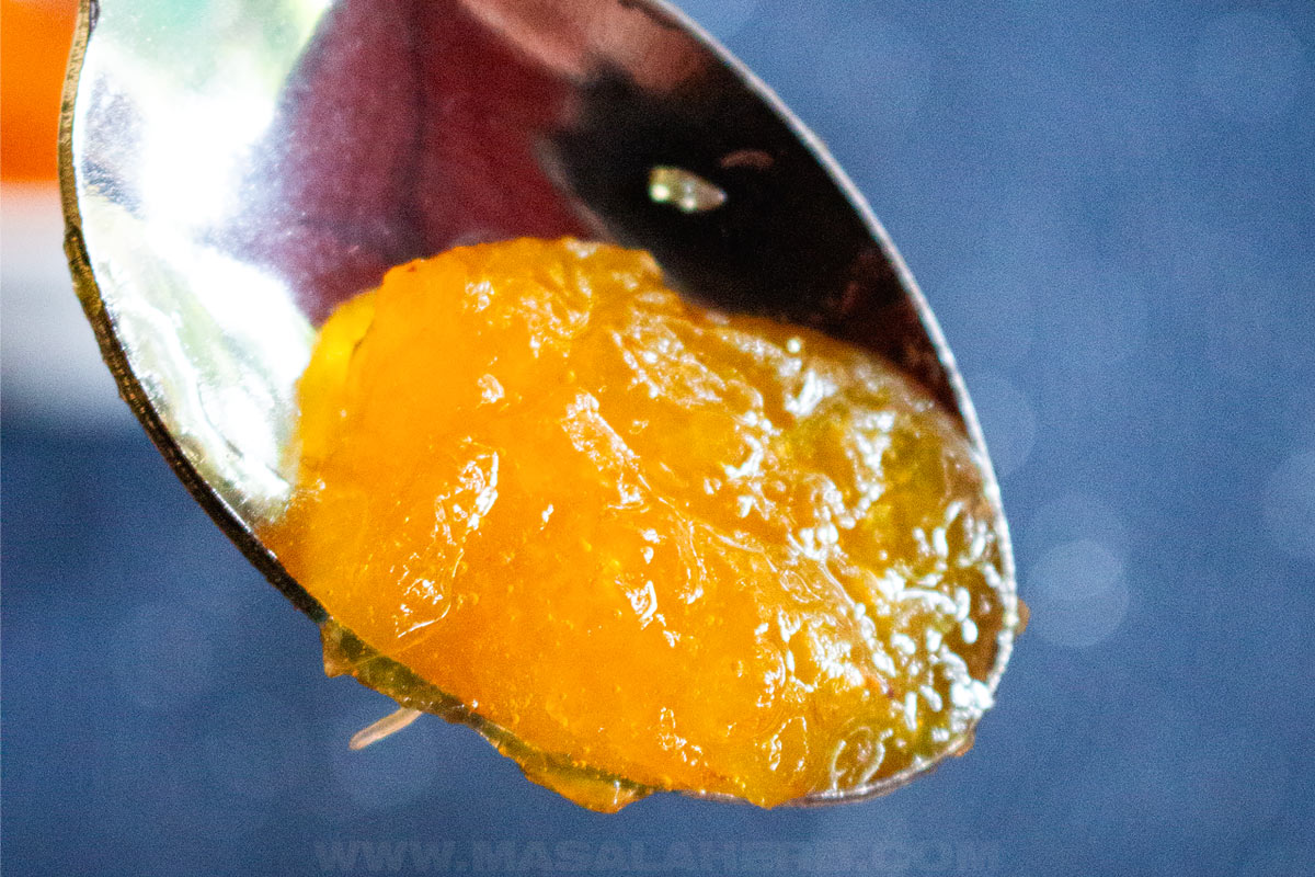 close up Pineapple Jam Recipe