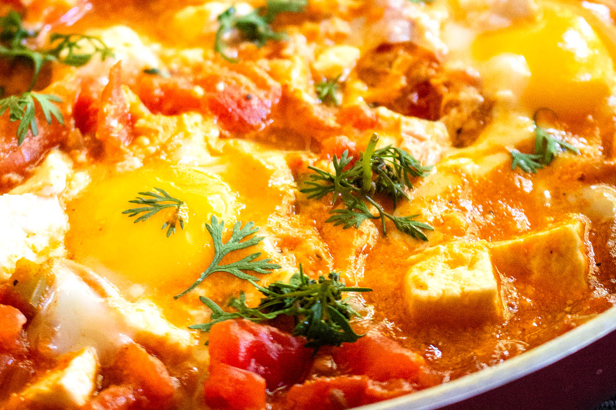 middle eastern shakshuka
