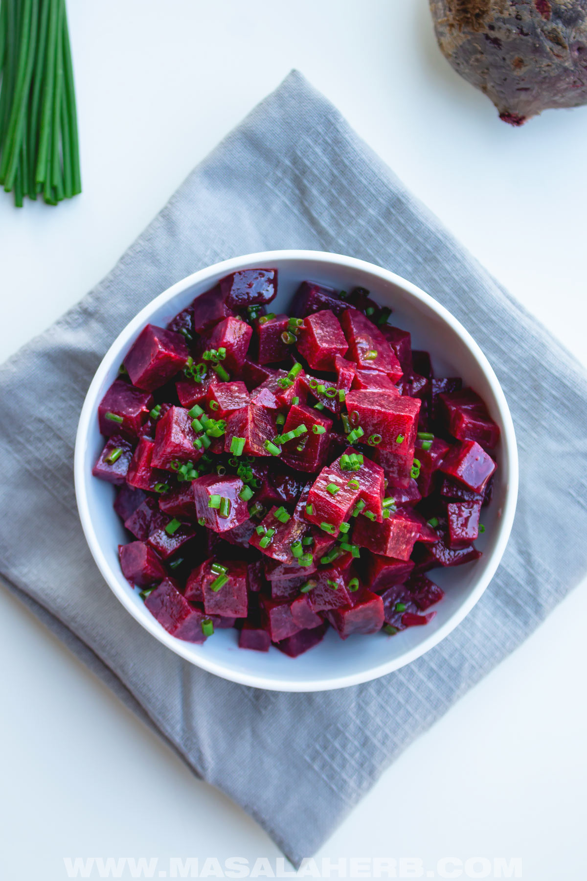 homemade beet salad