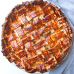 Apple Vanilla Custard pie