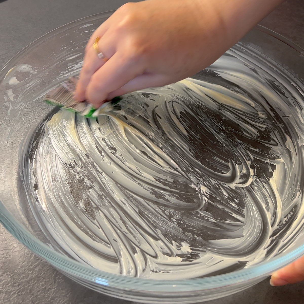 Butter the pie pan