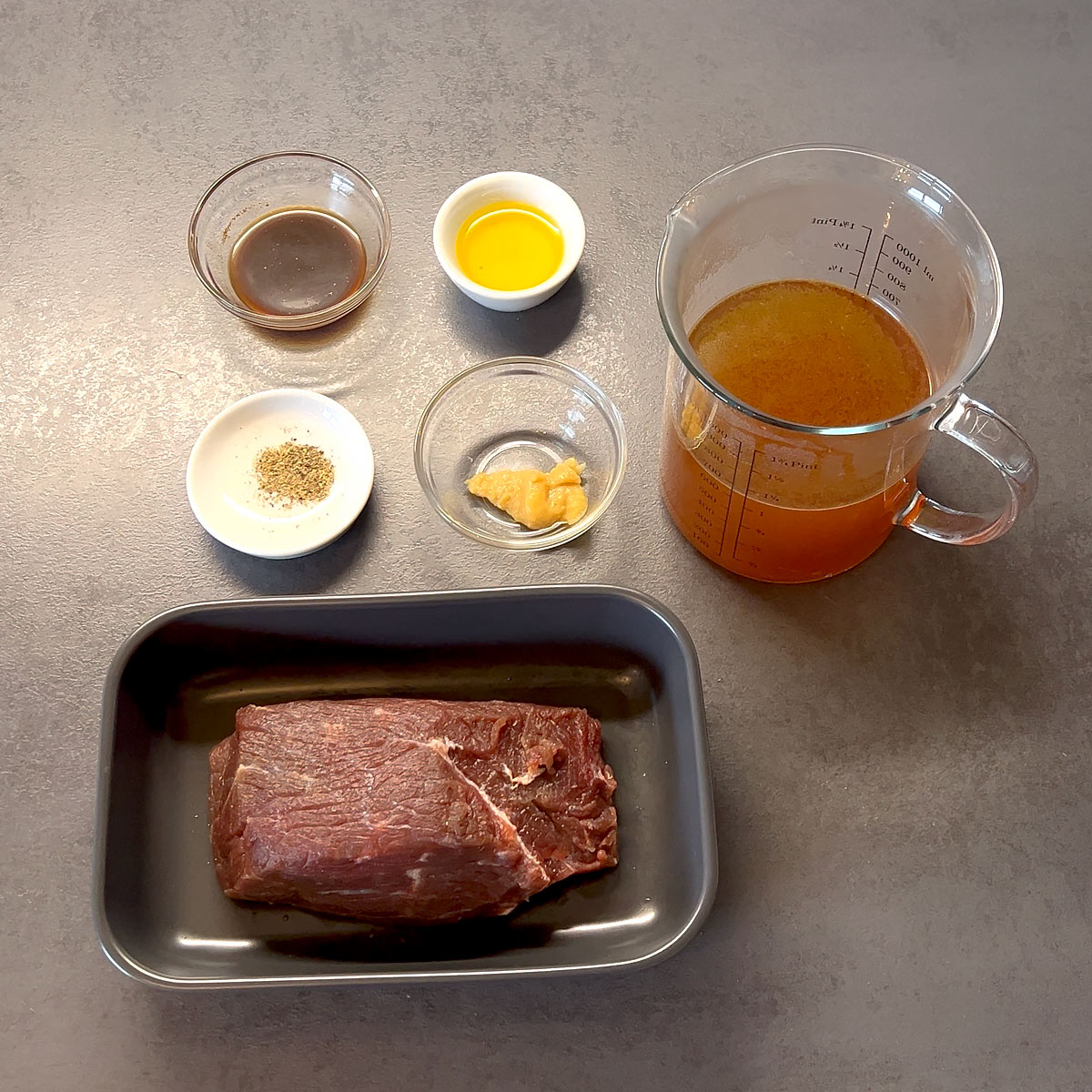 Dutch Oven Roast Beef for Sandwich ingredients