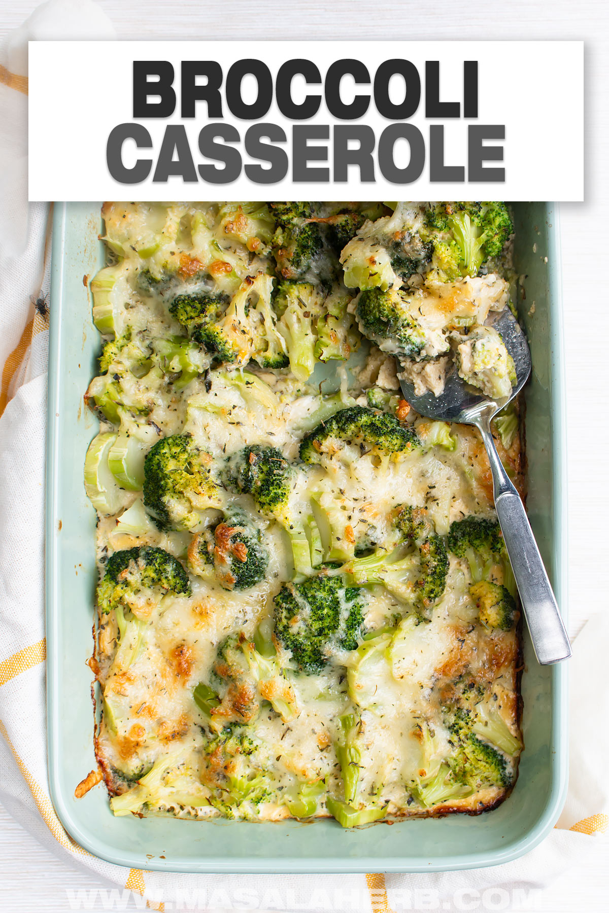 Simple Broccoli Casserole Recipe cover