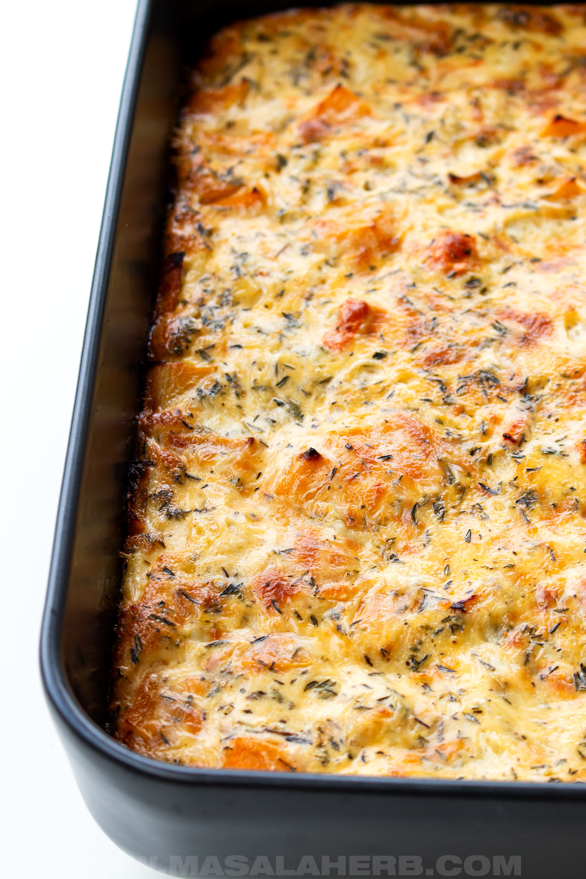 casserole with butternut squash
