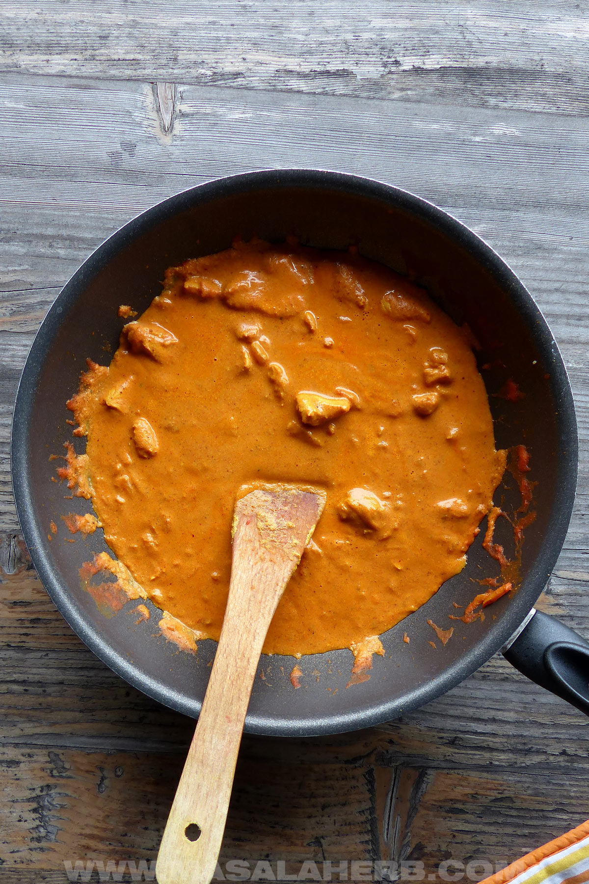 spiced chicken tikka masala